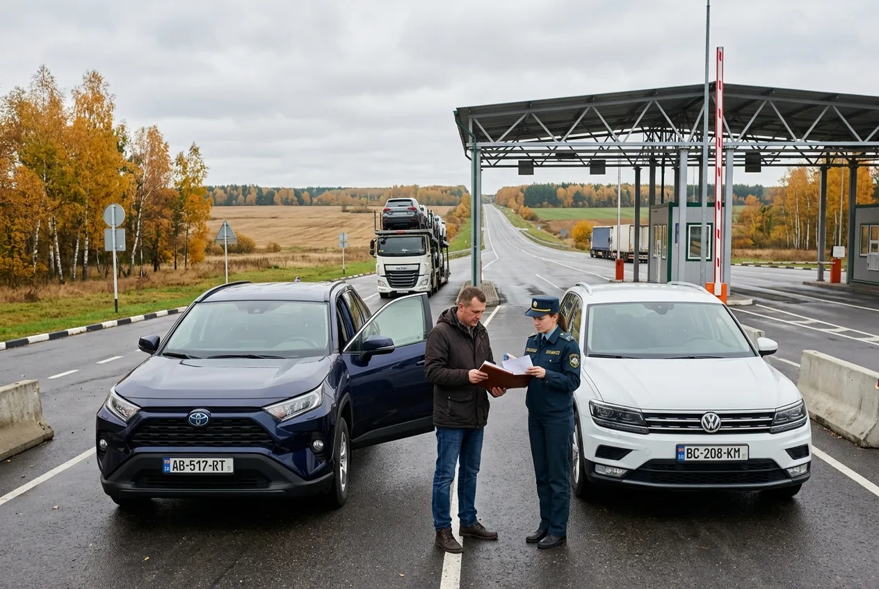 Вывоз авто из Грузии в Беларусь: растаможка и ограничения 2026